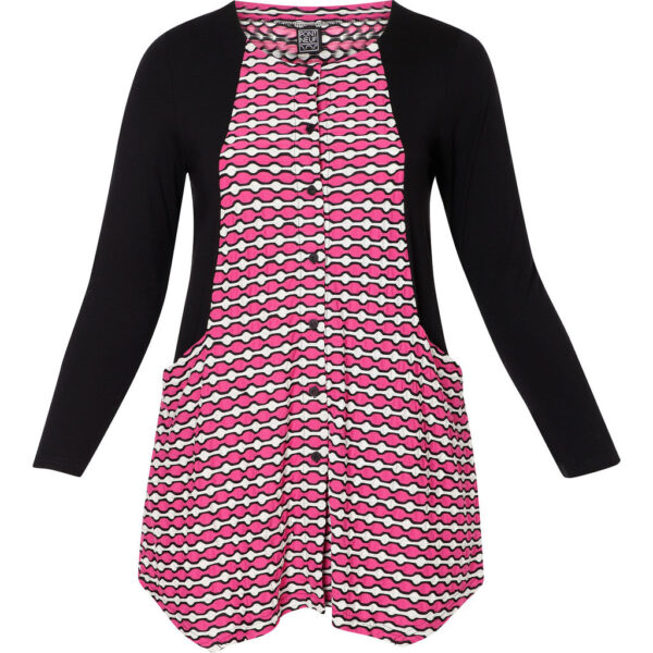 Pont Neuf - Cardigan - Pnziz - Dark Pink - M billede