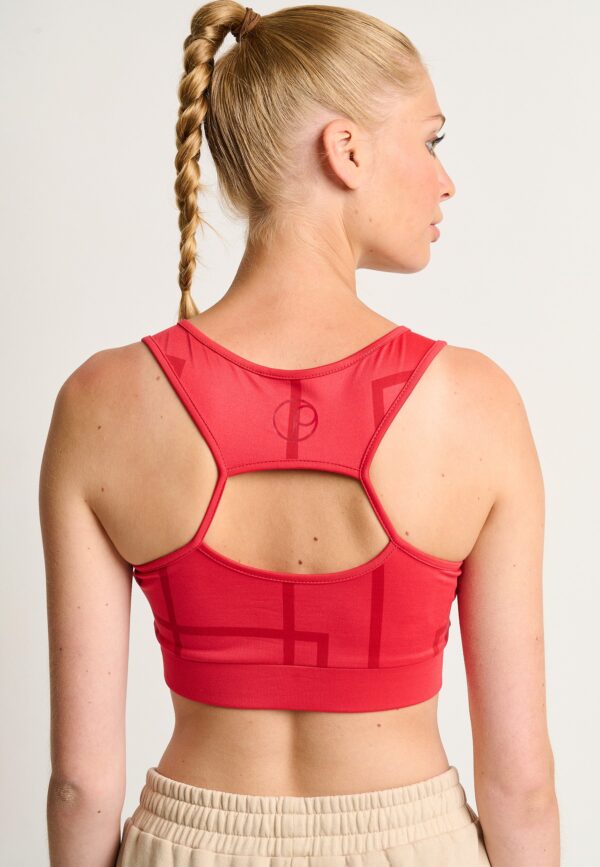 Printed Sports Bra - Top - S billede