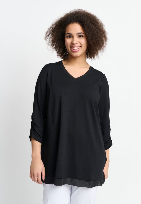 Seshirt Noos - Black - Bluse - 44 billede