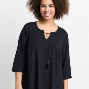 Seshirt Noos - Black - Bluse - 48 billede