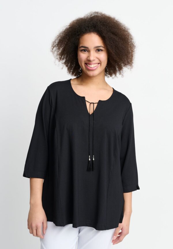 Seshirt Noos - Black - Bluse - 48 billede