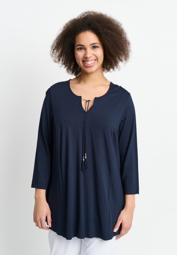 Seshirt Noos - Navy - Bluse - 42 billede