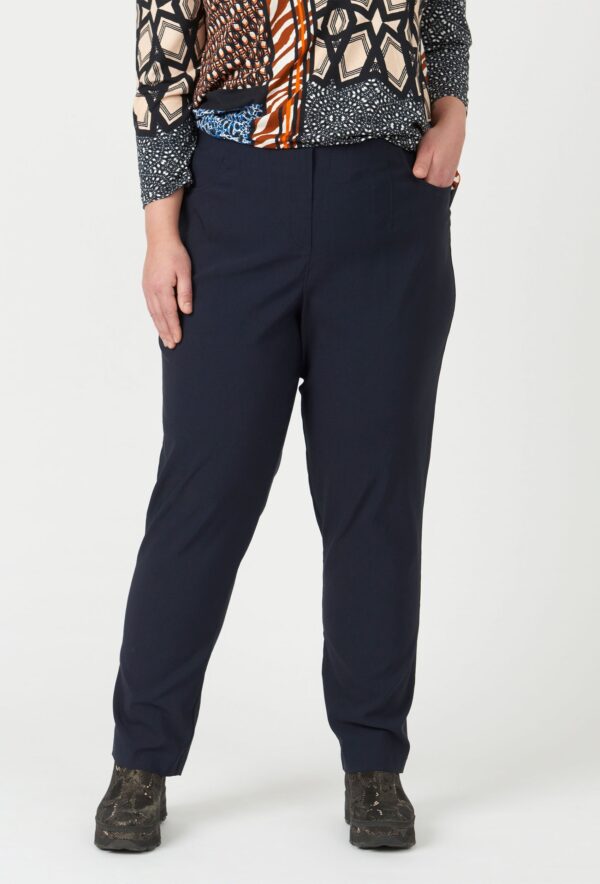 Setrouser Sara Noos - Navy - Bukser - 56 billede