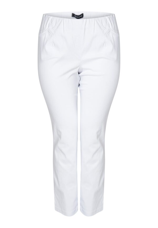 Setrouser Sara Noos - Optical White - Bukser - 60 billede