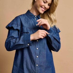 Shdeva - Denim Blue - Skjorte - 50 billede