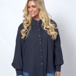 Shjenna - Navy Blue - Skjorte - 50 billede