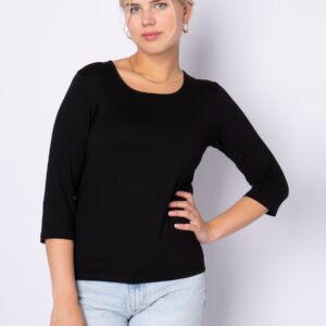 Sht-shirt - Black - Bluse - 46 billede