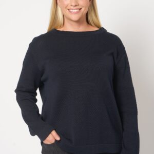 Sussie - Navy - Bluse - 2xl billede