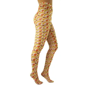 60s Groove Curvy Super Stretch Strømpebukser - Pamela Mann