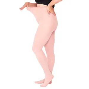 Blush Pink 50 Denier Curvy Super Stretch Strømpebukser - Pamela Mann