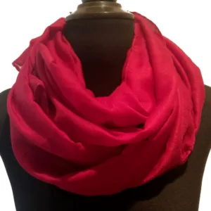 Tyndt vævet Tørklæde - Cerise - Soft Beauty