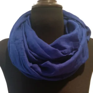 Tyndt vævet Tørklæde - Cobolt - Soft Beauty