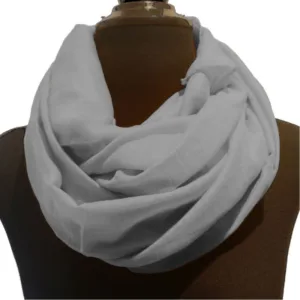 Tyndt vævet Tørklæde - Grey - Soft Beauty