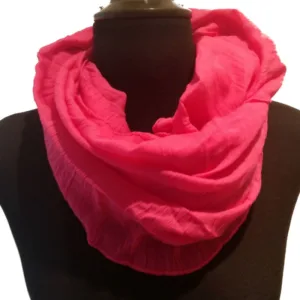 Tyndt vævet Tørklæde - Hot Pink - Soft Beauty