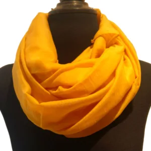 Tyndt vævet Tørklæde - Ochre - Soft Beauty