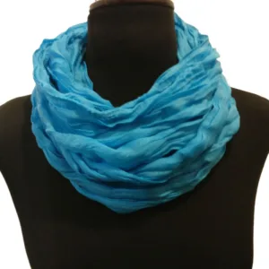 Tyndt vævet Tørklæde - Turquoise - Soft Beauty