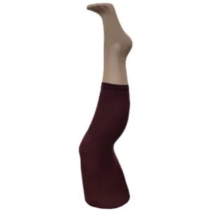 Blommefarvet Capri Leggings - Damson - Pamela Mann