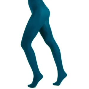 Dark Teal 90 Denier Curvy Super Stretch Strømpebukser - Pamela Mann