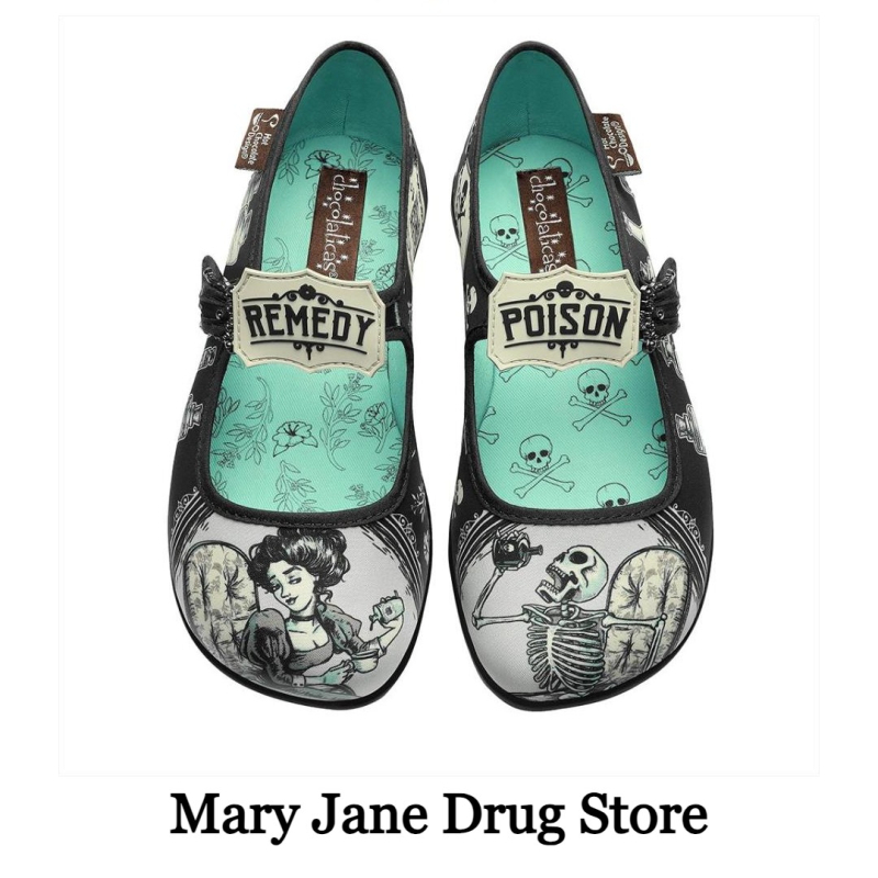 Drugstore Mary Jane Sko - Hot Chocolate Design