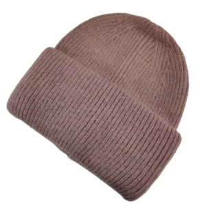 Rose Angora Beanie - Soft Beauty