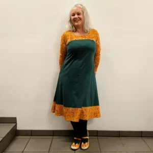 Plus size kjole - Saki Curry Tassels - Amamiko