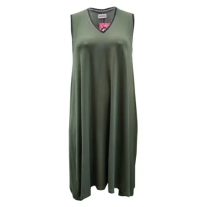 Løs strandkjole - Moon Soft Moss - Amamiko