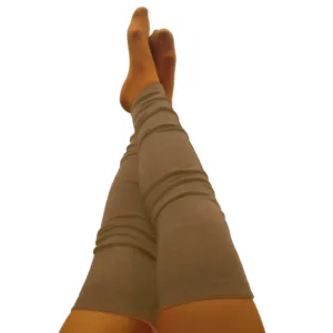 Beige Uld Benvarmere Til Voksne - Soft Beauty