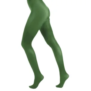 Leaf Green 50 Denier Curvy Super Stretch Strømpebukser - Pamela Mann