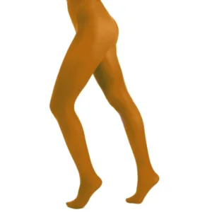 Mustard 50 Denier Curvy Super Stretch Strømpebukser - Pamela Mann