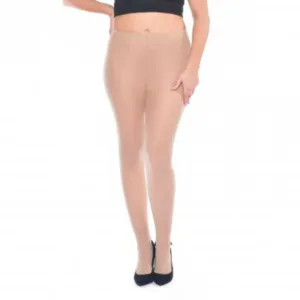 Neutral 50 Denier Curvy Super Stretch Strømpebukser - Pamela Mann