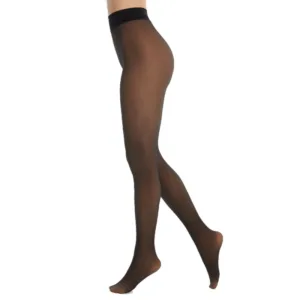 Nude Look - 80 denier - Plus Size Termo Strømpebukser - Cette