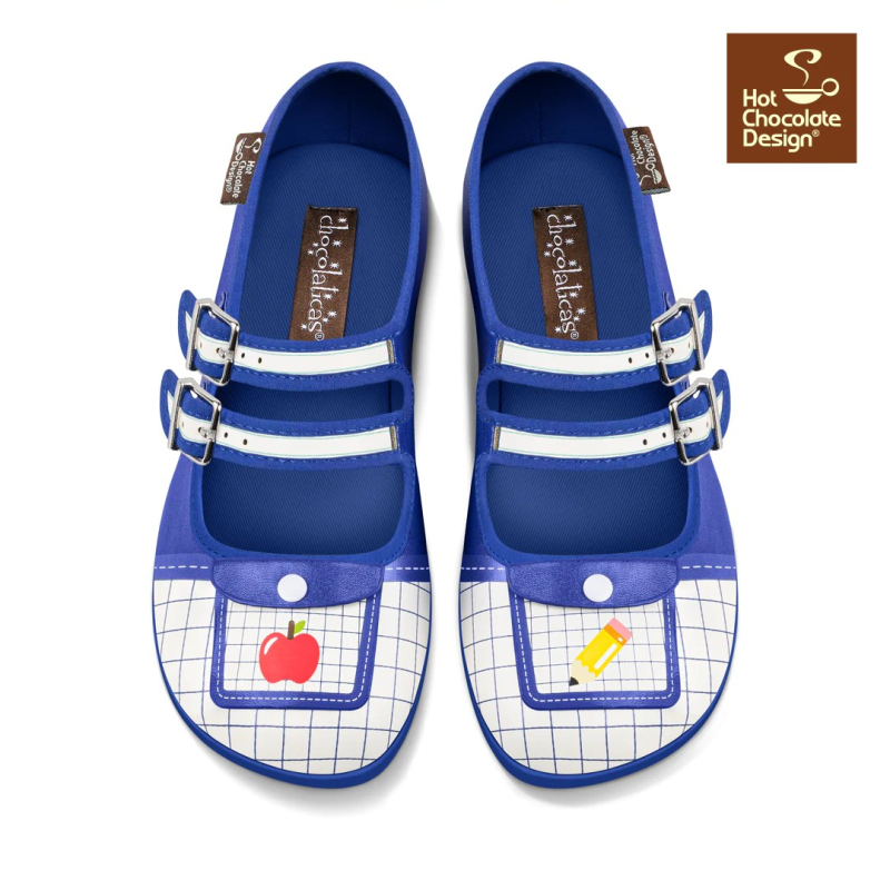 Old School Mary Jane Sko - Hot Chocolate Design