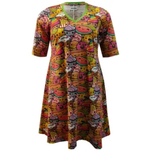Plus size kjole - Tulla Snacktime - Amamiko