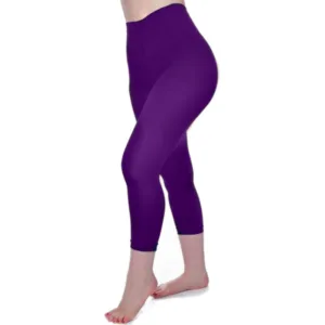 Capri Leggings - Purple - Pamela Mann
