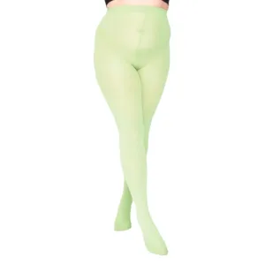 Sage Green 50 Denier Curvy Super Stretch Strømpebukser - Pamela Mann