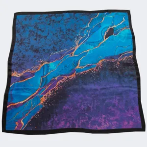 Silke Tørklæde Blue Stone - Soft Beauty