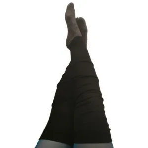 Sorte Uld Benvarmere Til Voksne - Soft Beauty