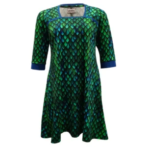 Plus size kjole - Tokyo Dragon - Amamiko