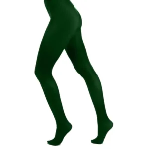 Forest Green 90 Denier Curvy Super Stretch Strømpebukser - Pamela Mann