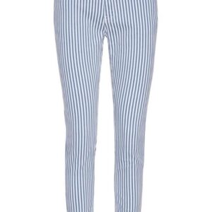 Jeans - Liv 7/8 - Blue Stripe - Asp Jeans billede