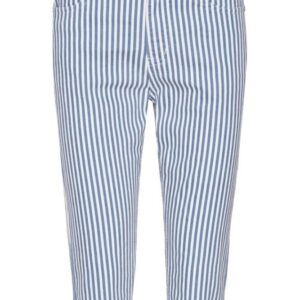 Capri jeans - Net Pirat - Blue Stripe - Asp Jeans billede