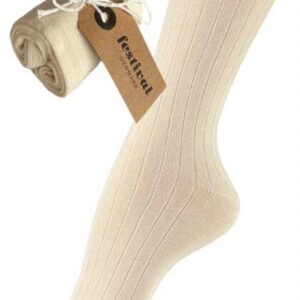Strømper - Bambus - Offwhite - Festival billede