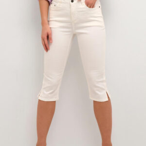 Capri jeans - KAzelina - Chalk - Kaffe billede