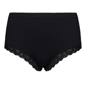 Trusser - Feline Rib Midi - Nero - Tim & Simonsen billede