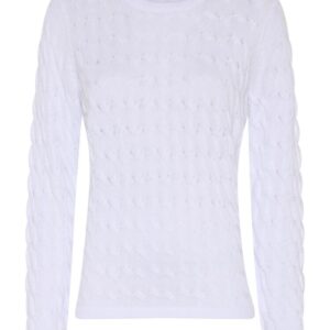 Jumper - Casual Cotton - Hvid - Micha billede