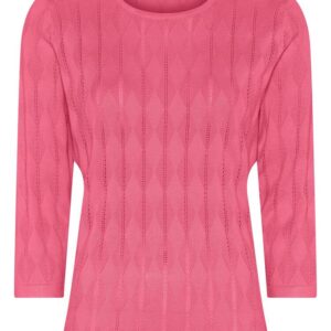 Jumper - Basic Fancy Viscose - Pink - Micha billede