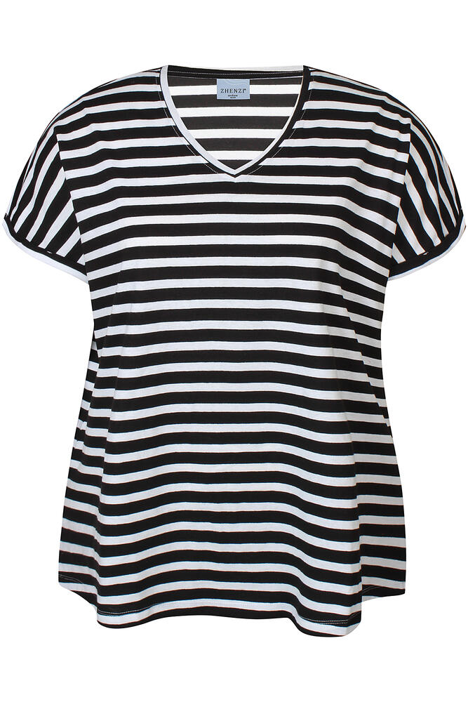 T-shirt - Alberta - Black - Zhenzi billede