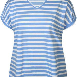 T-shirt - Alberta - Cornflower Blue - Zhenzi billede