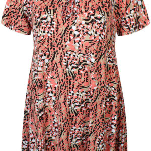 Kjole - Fien - Coral Poppy - Zhenzi billede