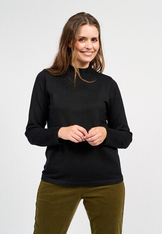 Pullover - Turtleneck - Black - Signature billede